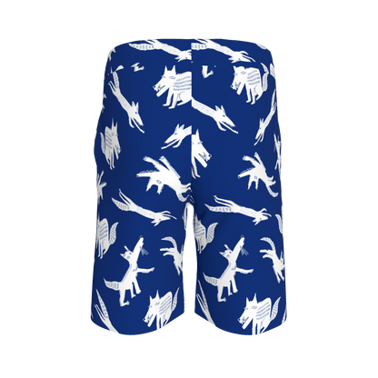 Blue Foxes Shorts