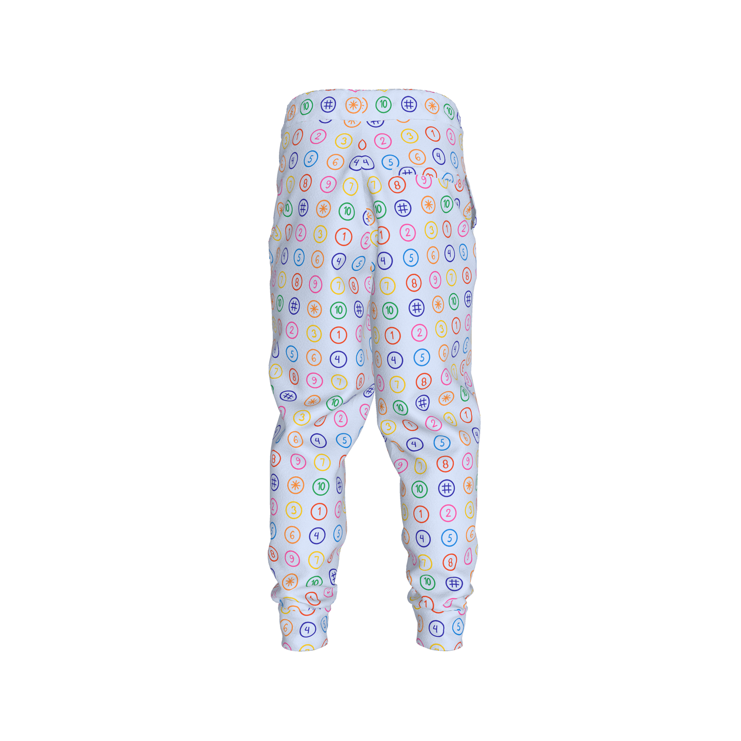 Numbers Jogger Pants