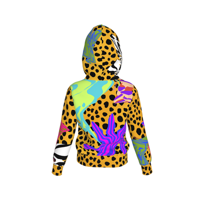 BruceGlen Cheetah Scramble Kid's Hoodie