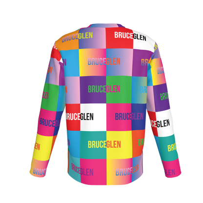 BruceGlen Logo Blocks Kid's Long Sleeve Tee