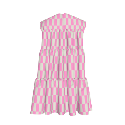 Olivia Dress in Pink Hop