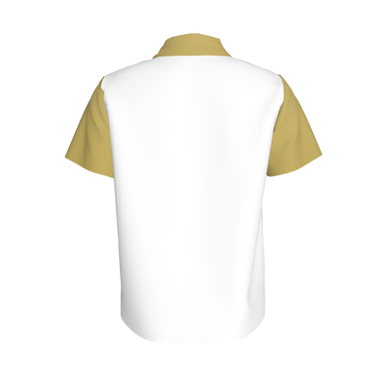 White & Green Polo Shirt