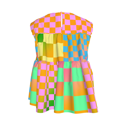 BruceGlen Psycheck Tiered Top