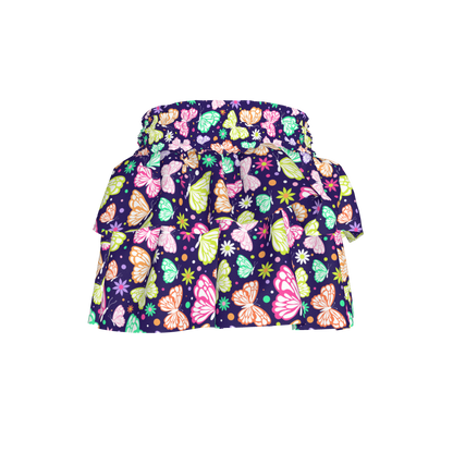 Butterfly Ruffled Skirt