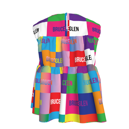 BruceGlen Logo Blocks Kid's Tiered Top