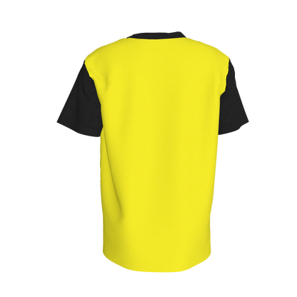 Robot Pocket Pal Tee in Lemon