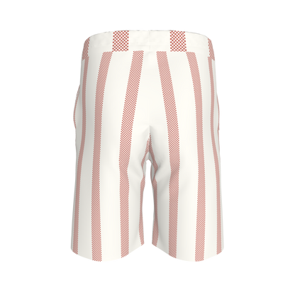 Red Stripes Shorts
