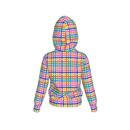 Happy Plaids Hoodie