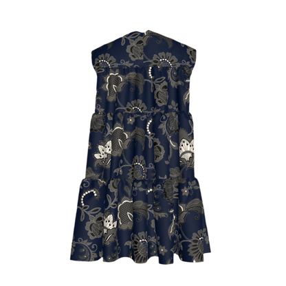 Kid's Ruffle Dress With Lining in Legacy Lace