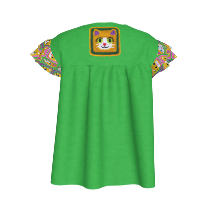Kitty Crochet Top