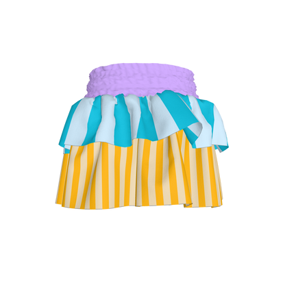 Krazy Stripe Skirt