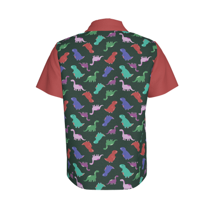 Red Dino Party Polo