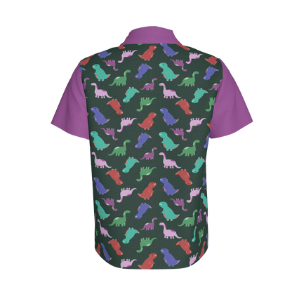 Purple Dino Party Polo