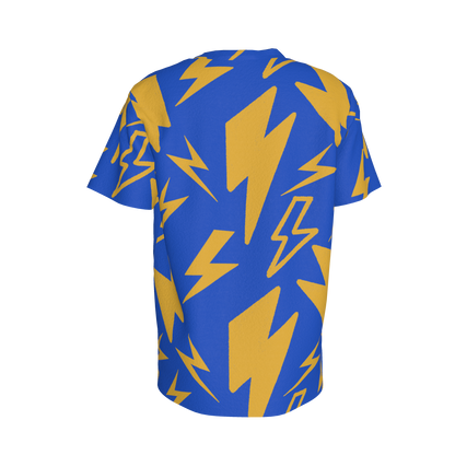 Kid's Pocket T-Shirt in Super Thunder Blue in Cotton Spandex Lightweight Jersey