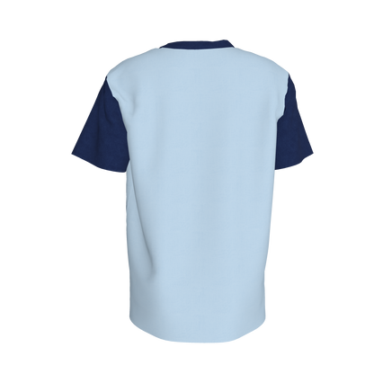 Fox Pocket Pal Tee in Navy Contrast