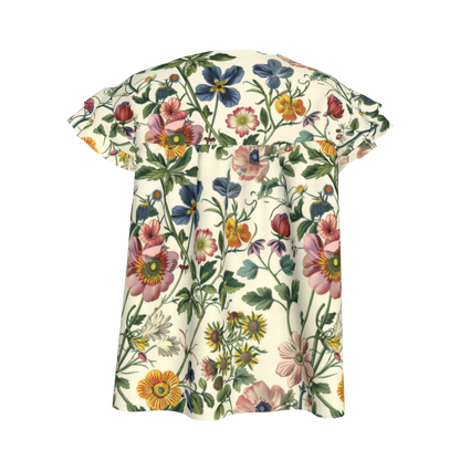Gardenia Ruffle Sleeve Top