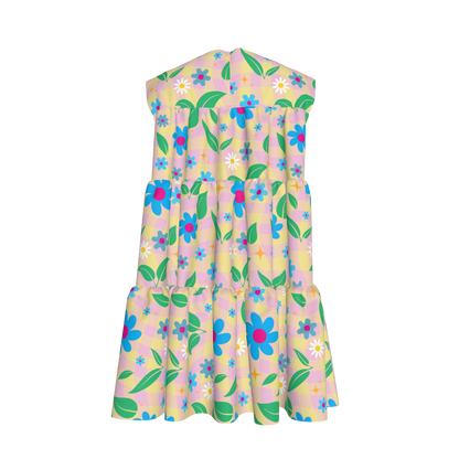 Olivia Dress in 70s Print