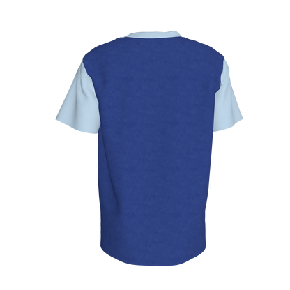 Blue Cat Pocket Pal Tee in Curious Blue