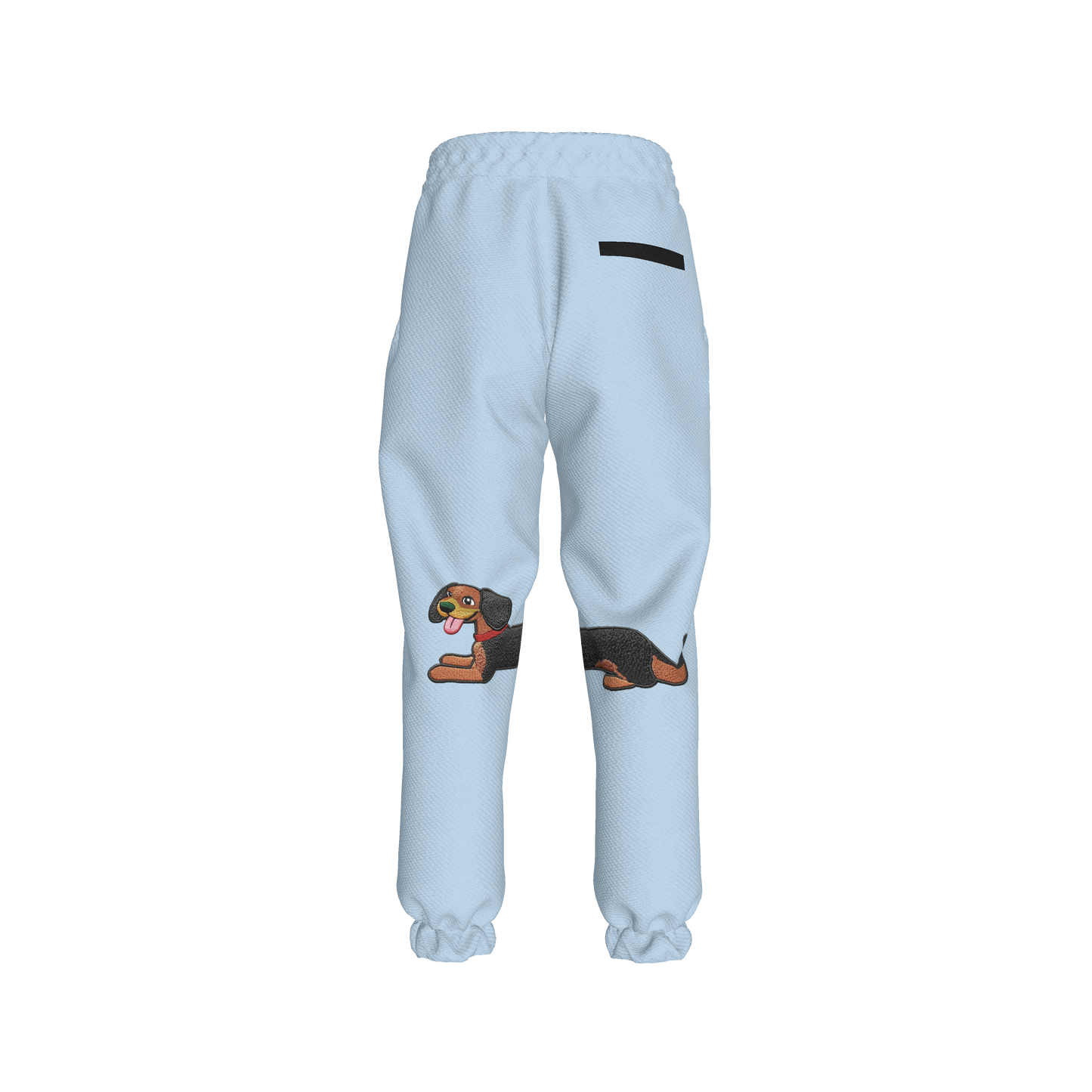 Dachshund Dash Pants in Sky Blue