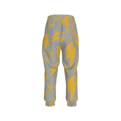 Kid's Sweatpants in Grey Super Thunder in Organic Cotton Spandex French Terry