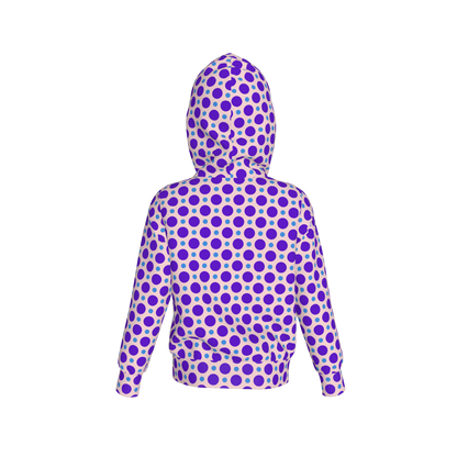 Erica Hoodie in Purple Circle