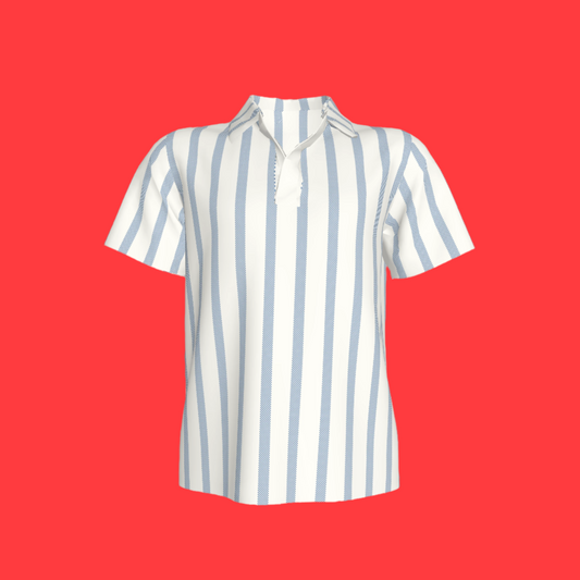 Blue Stripes Polo