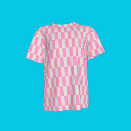 Macy Tee in Pink Hop