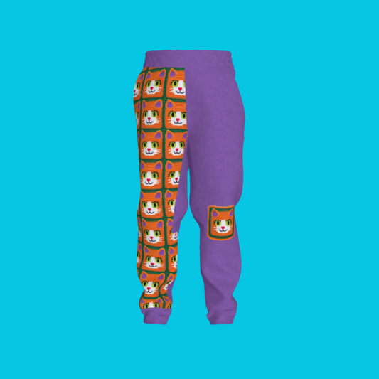 Purr-suasive Purple Pants