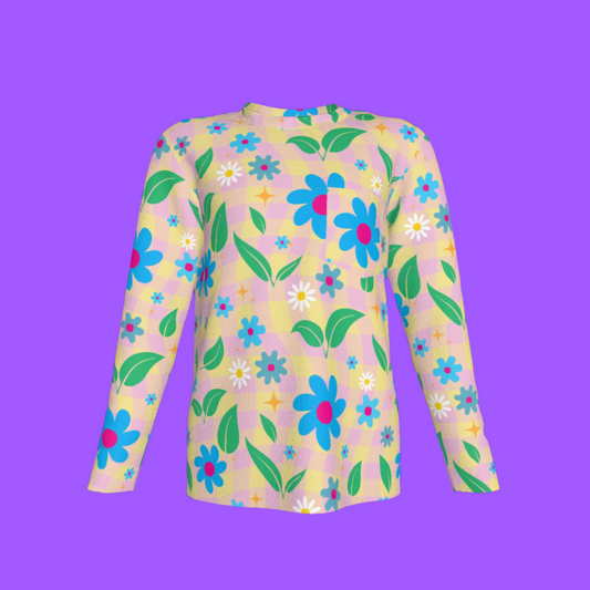 Heath Pocket Tee in 70s Print