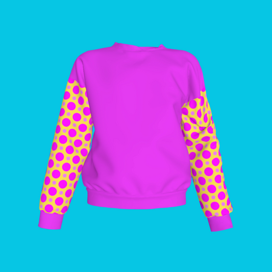 Zephyr Sweatshirt in Pink Circle