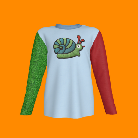 Snail Long Sleeve Tee | Creature Comfort