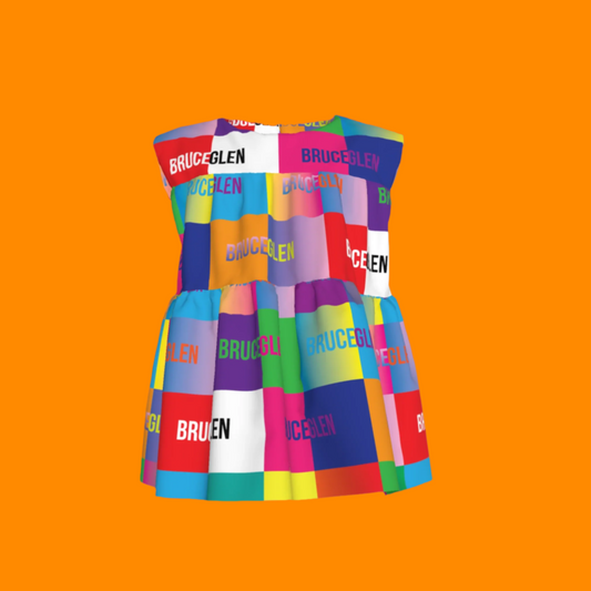 BruceGlen Logo Blocks Kid's Tiered Top