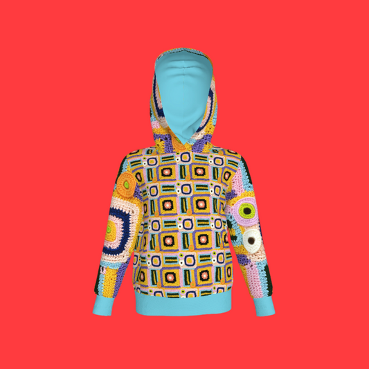 Allsorts Crochet Hoodie