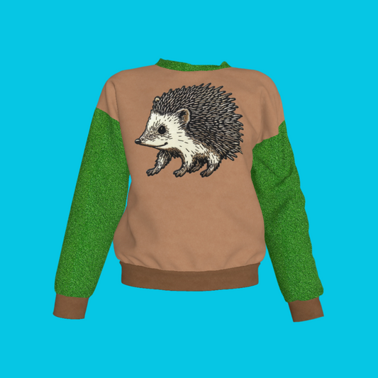 Hedgehog Garden Sweatshirt | Creature Comfort
