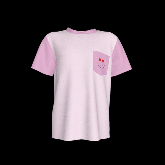 Heart Eyes Pocket T-Shirt