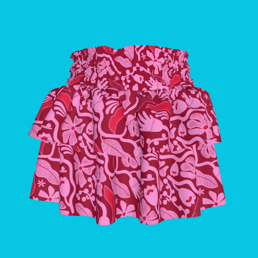 Magenta Skirt