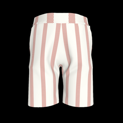 Red Stripes Shorts