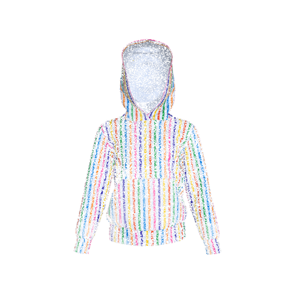 Happy Stripes Hoodie
