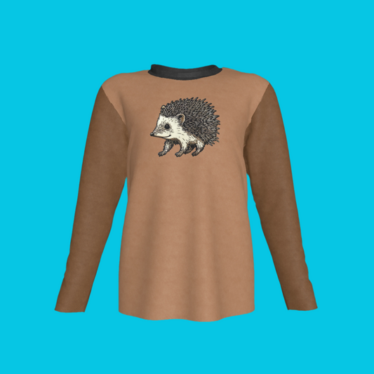Hedgehog Long Sleeve Tee | Creature Comfort