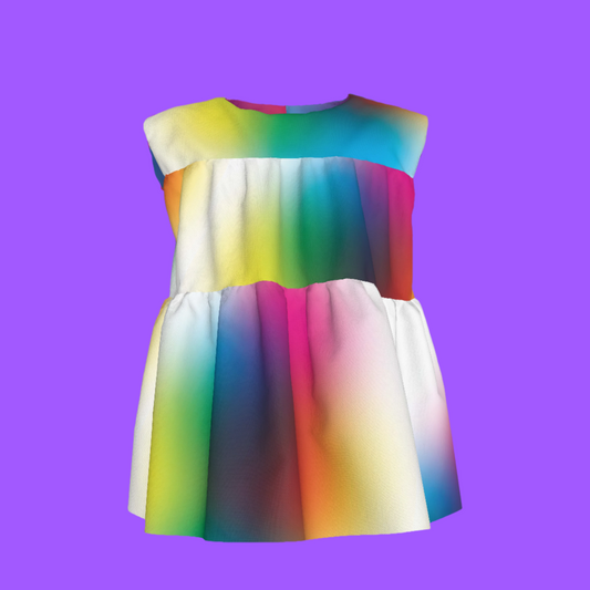 BruceGlen Color Code Kid's Tiered Top