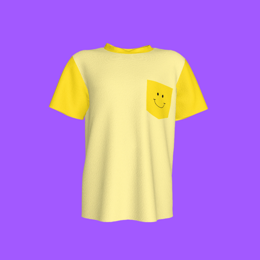 Happy Face Pocket T-Shirt