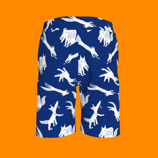 Blue Foxes Shorts
