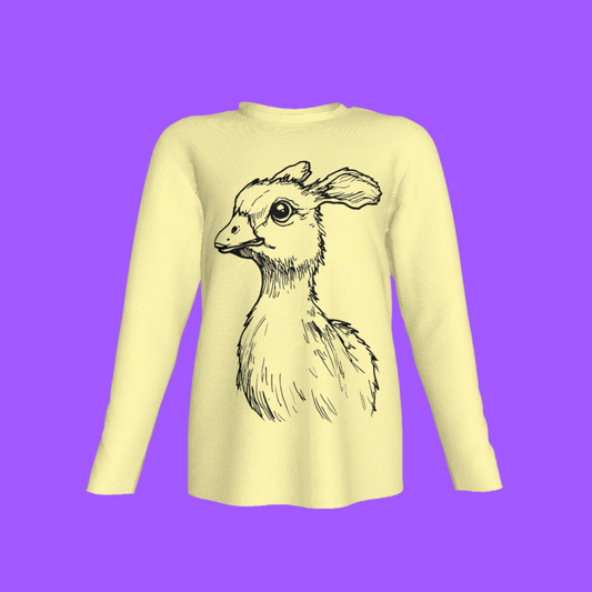 Duckling Dreams Bunny Tee in Yellow