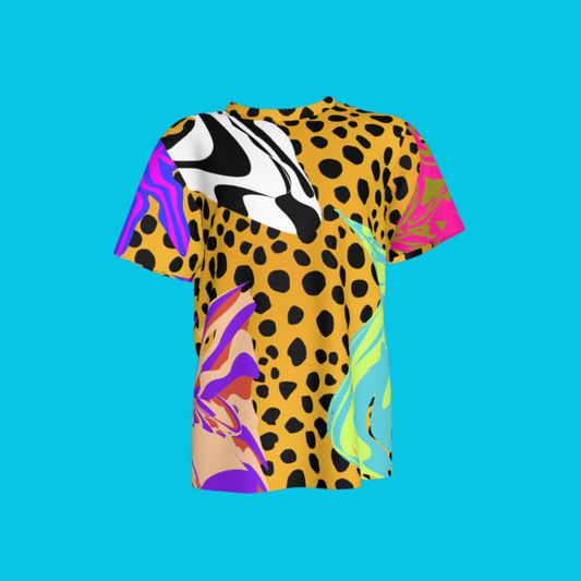 BruceGlen Cheetah Scramble Kid's Tee