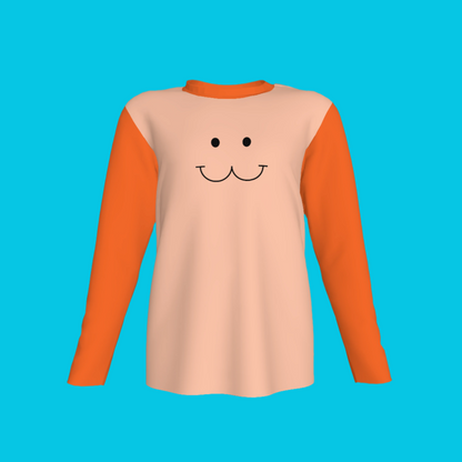 Cat Smile Long Sleeve T-Shirt