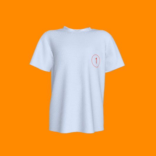 Blue 1 Pocket T-shirt