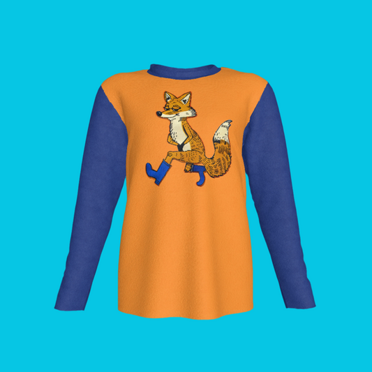 Foxy Long Sleeve Tee | Creature Comfort