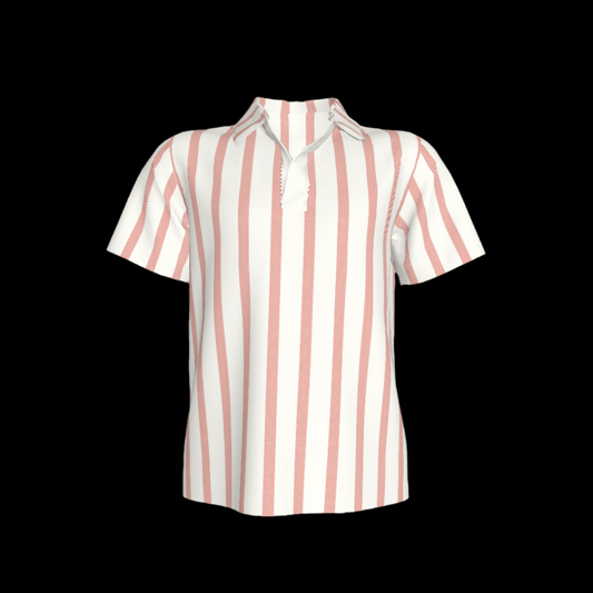 Red Stripes Polo
