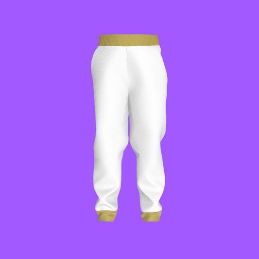 White & Green Jogger