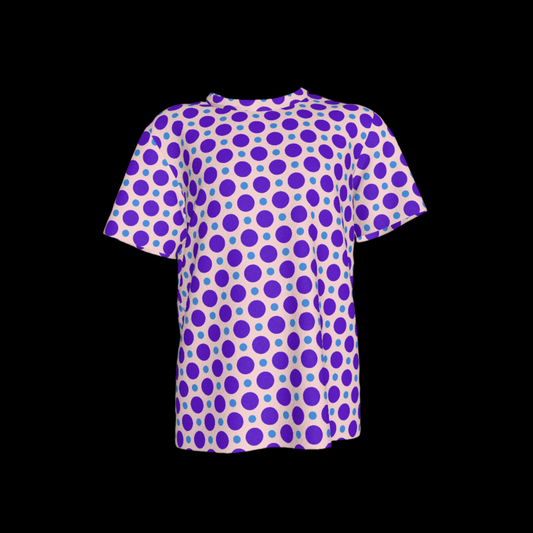 Macy Tee in Purple Circle